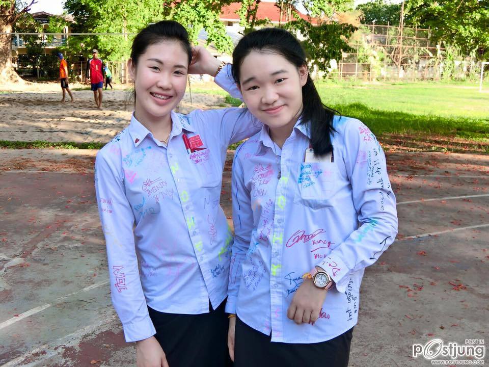 รวมรูปนักเรียนมัธยมปลายของลาวน่ารัก