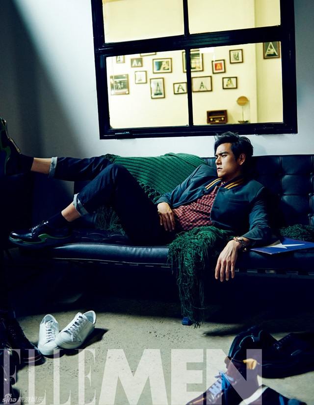 Eddie Peng @ ELLE Men China July 2015