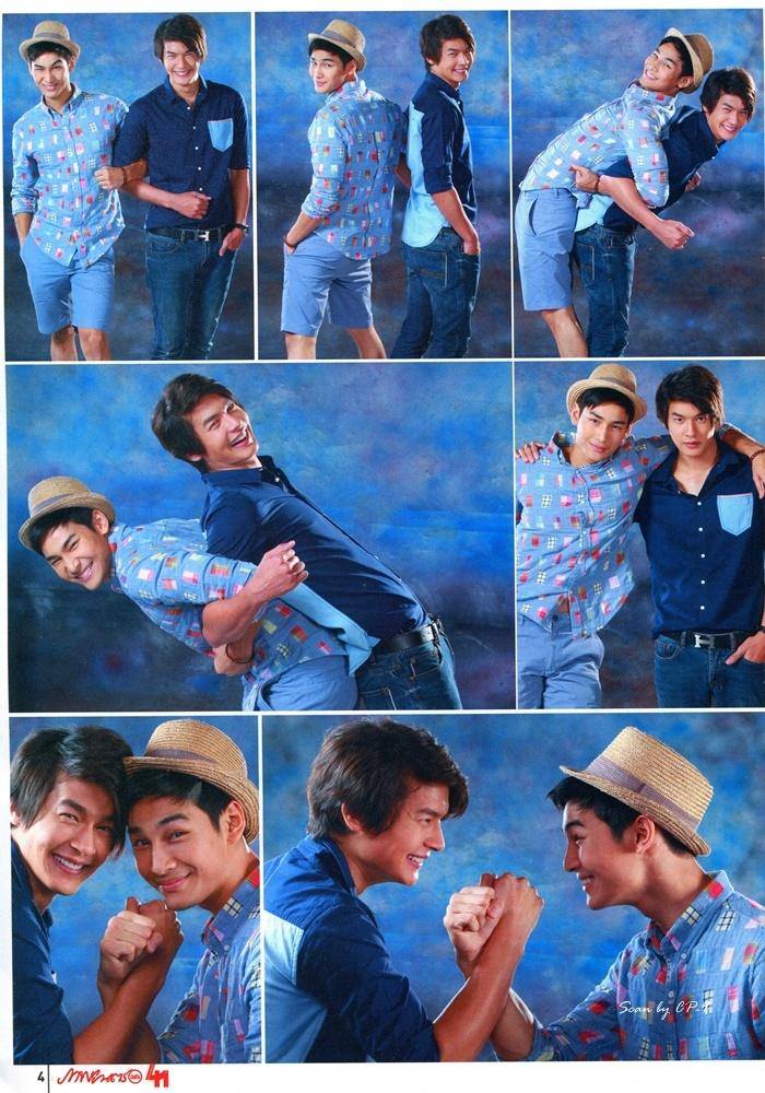 เพื่อน-คณิน & อาโป-ณัฐวิญญ์ @ ภาพยนตร์บันเทิง vol.41 no.1909 July 2015