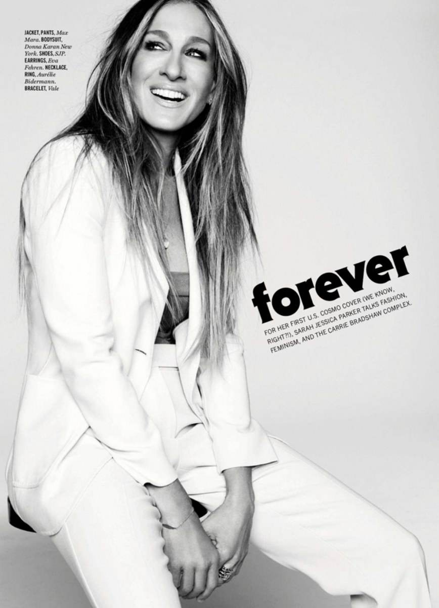 Sarah Jessica Parker @ Cosmopolitan US August 2015