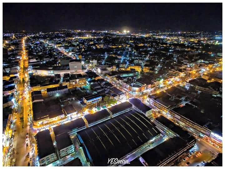 วิวมุมสูงสวยๆของ "จังหวัดขอนแก่น" ที่หลายคนอาจยังไม่เคยเห็น กลางวัน & กลางคืน ขอบอกเลยว่าสวยมากๆ
