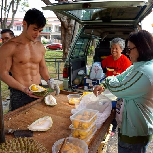 พ่อค้าทุเรียน