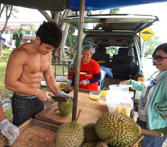 พ่อค้าทุเรียน