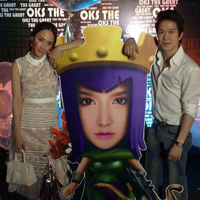 ซูเปอร์สตาร์เมืองไทย "อั้ม พัชราภา" นำทีมเหล่า oks_the_great จัดเต็มฉลองปาร์ตี้ครบรอบ 1 ปี!!