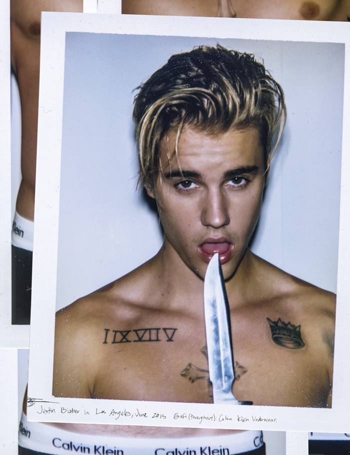 Justin Bieber @ Interview Magazine August 2015