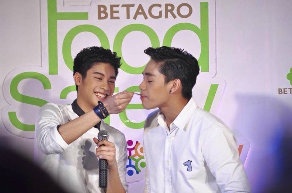 เงินออกัสออกงานคู่ น่ารัก