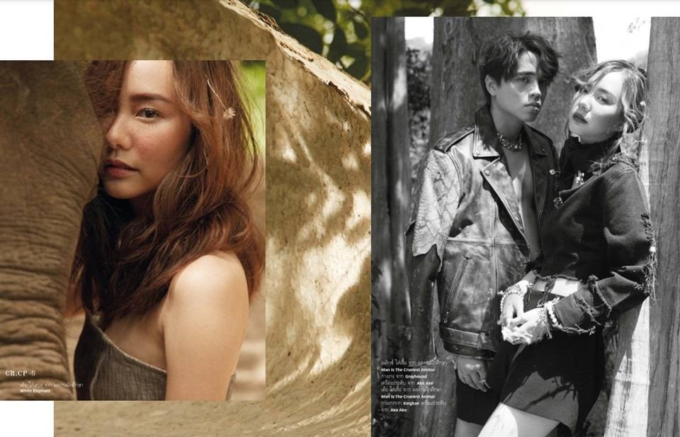 เต้ย-จรินทร์พร & อเล็กซ์ เรนเดลล์ @ กุลสตรี vol.45 no.1069 July 2015