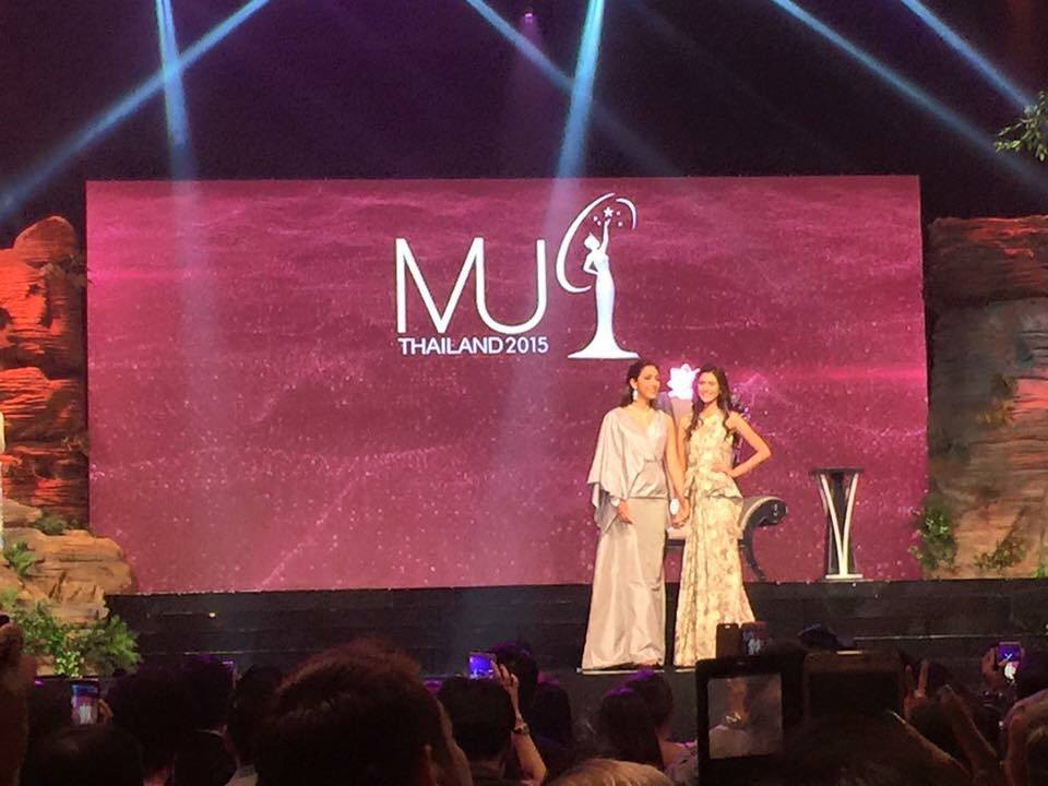 แนท สวยมาก miss universe 2015