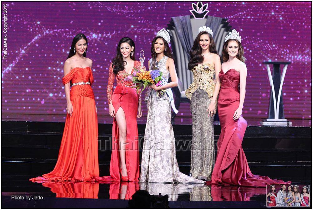 "น้องแนท" สาวงามหน้าไทย คว้ามงกุฎ Miss Universe Thailand 2015 สวยสมมงคุณค่าที่คู่ควรไปจักวาล