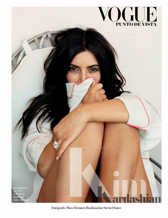 Kim Kardashian @ Vogue Espa&ntilde;a August 2015