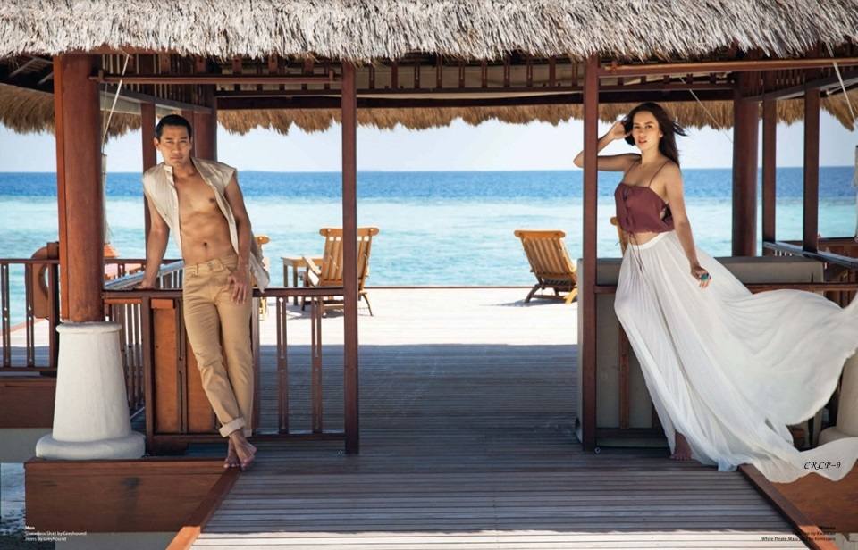ป้อง-ณวัฒน์ & มะลิ-มาลินี โคทส์ @ HONEYMOON+TRAVEL vol.14 no.158 July 2015