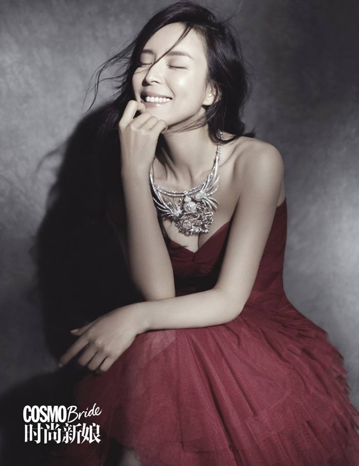 Zhang Jingchu @ Cosmo Bride China August 2015
