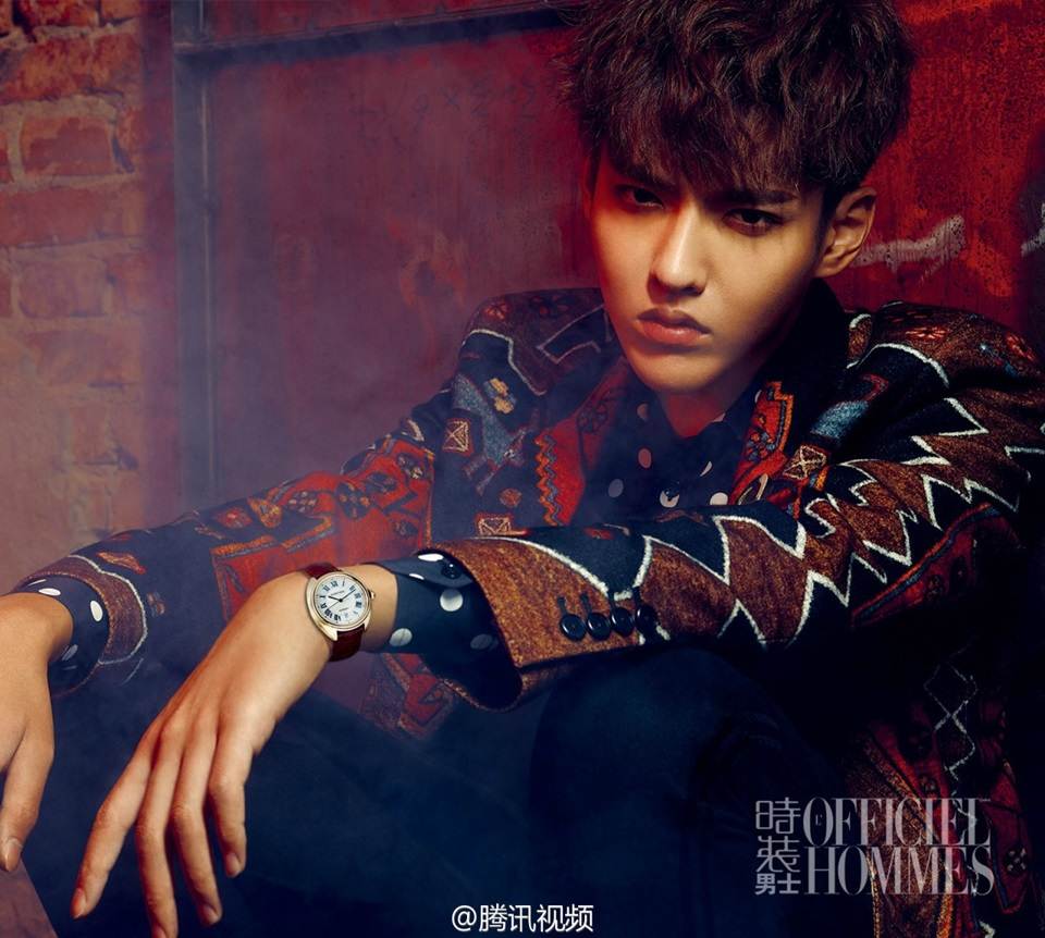 Kris Wu @ L'Officiel Hommes China August 2015