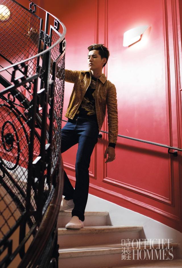 Kris Wu @ L'Officiel Hommes China August 2015