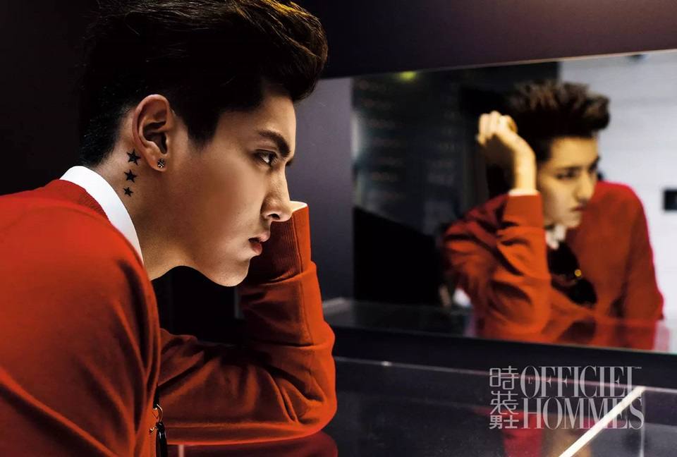 Kris Wu @ L'Officiel Hommes China August 2015