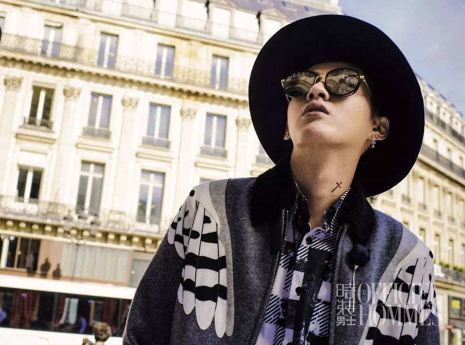 Kris Wu @ L'Officiel Hommes China August 2015