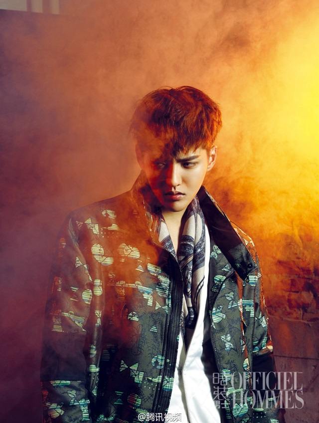 Kris Wu @ L'Officiel Hommes China August 2015