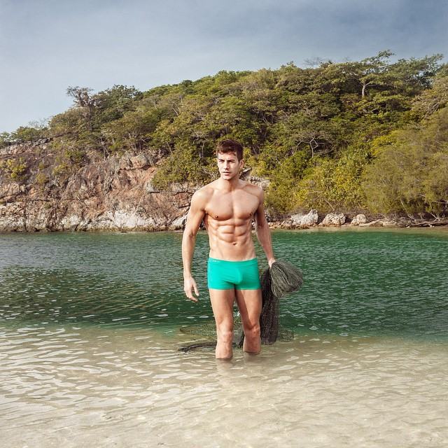 นายแบบหล่อล่ำ Fabian Steinmann