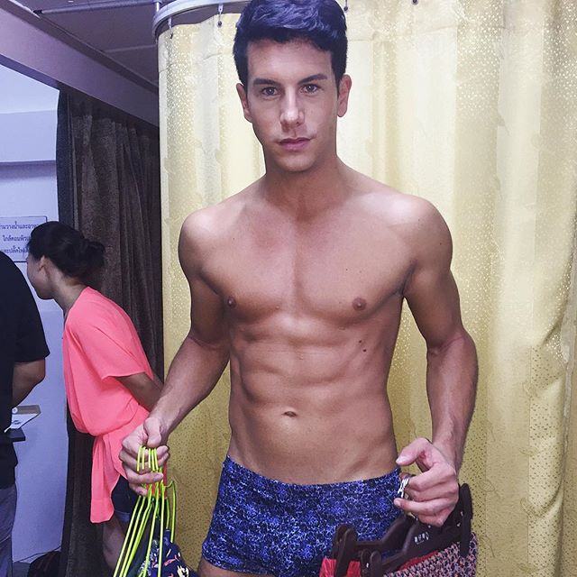 นายแบบหล่อล่ำ Fabian Steinmann