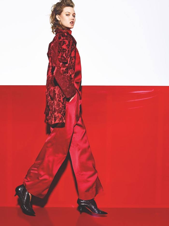 Lindsey Wixson @ Vogue T&uuml;rkiye August 2015