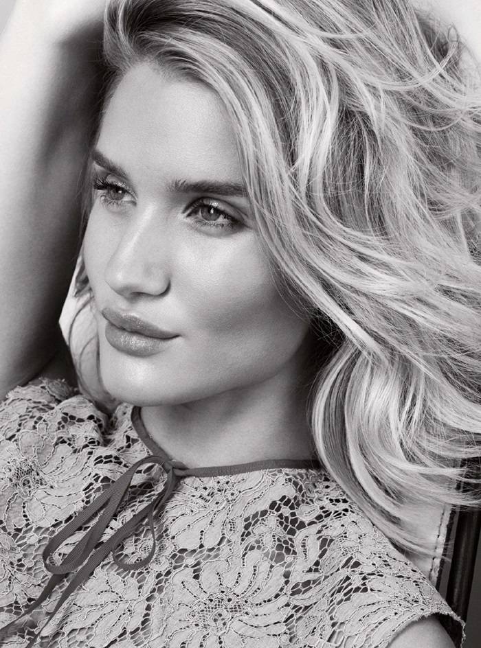 Rosie Huntington-Whiteley @ Harpers Bazaar UK September 2015