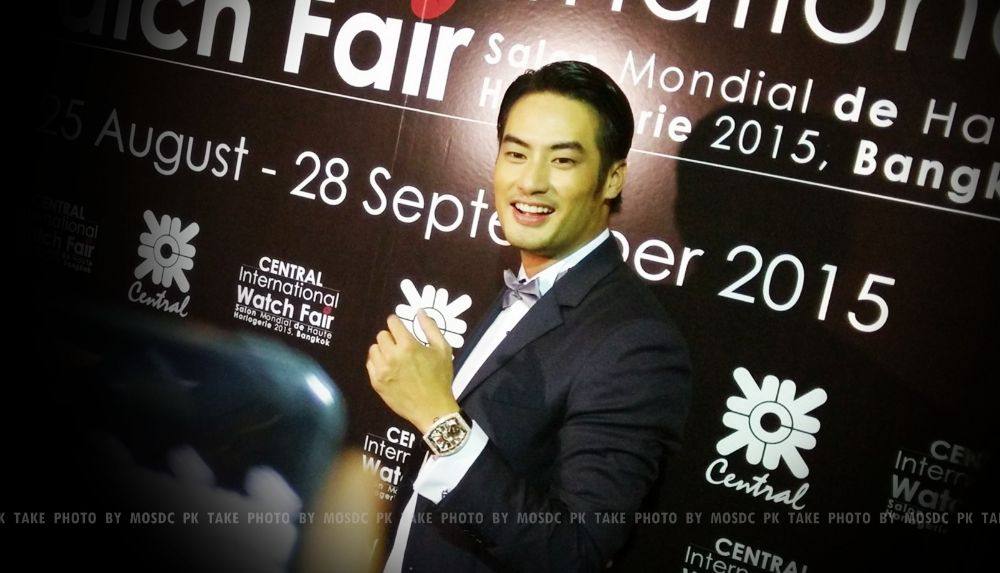 ใหม่ ดาวิกา & บอย ปกรณ์ @งาน central international watch fair 2015