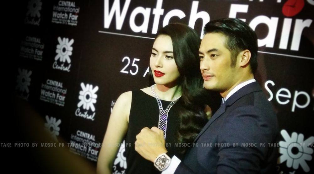 ใหม่ ดาวิกา & บอย ปกรณ์ @งาน central international watch fair 2015
