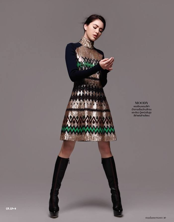 ใหม่-ดาวิกา โฮร์เน่ @ MADAME FIGARO vol.12 no.145 August 2015
