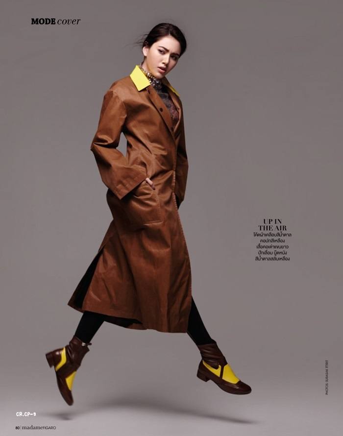 ใหม่-ดาวิกา โฮร์เน่ @ MADAME FIGARO vol.12 no.145 August 2015