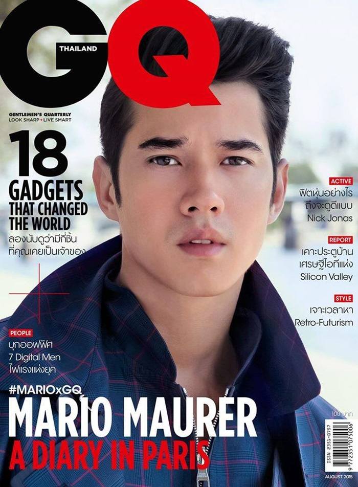 มาริโอ้ เมาเร่อ @ GQ THAILAND vol.1 no.12 August 2015