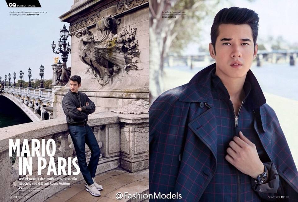 มาริโอ้ เมาเร่อ @ GQ THAILAND vol.1 no.12 August 2015