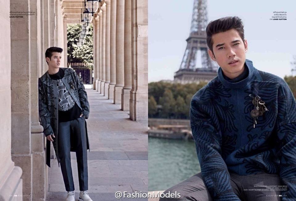 มาริโอ้ เมาเร่อ @ GQ THAILAND vol.1 no.12 August 2015