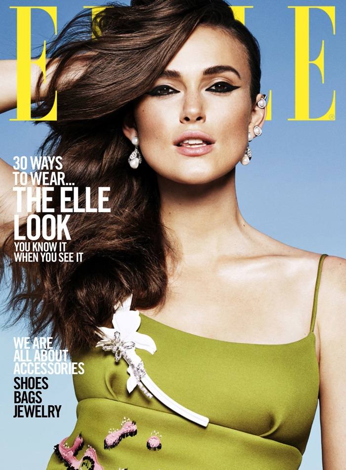 Keira Knightley @ Elle US September 2015