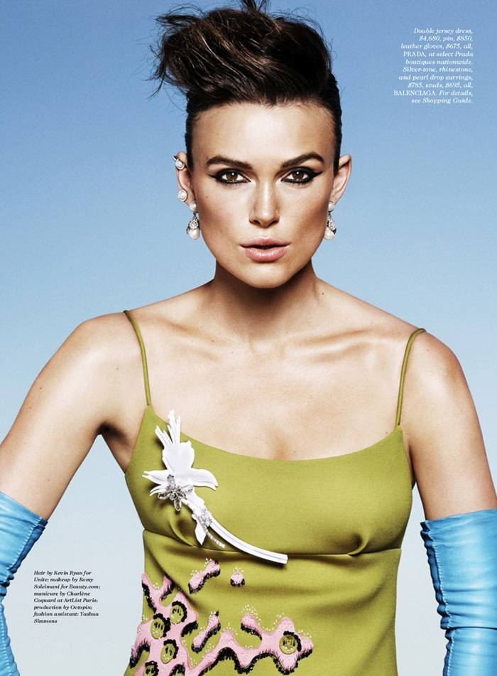 Keira Knightley @ Elle US September 2015