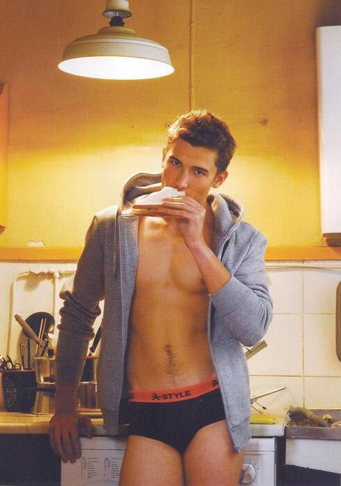 Hot guy in underwear