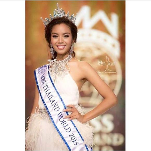 เฟร้นฟราย ธัญชนก MISS THAILAND WORLD 2015