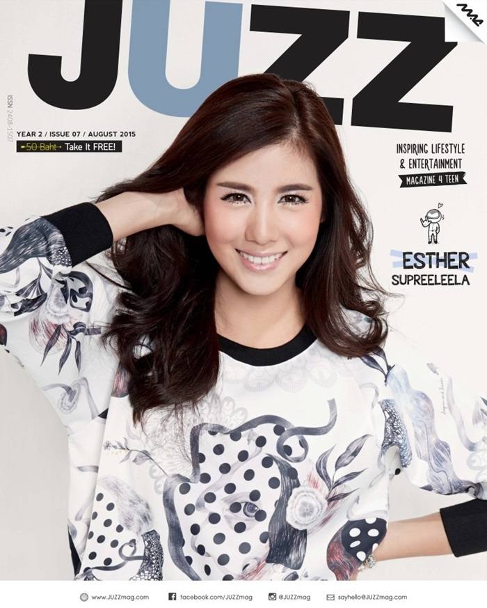เอสเธอร์ สุปรีย์ลีลา @ JUZZ Magazine issue 7 August 2015