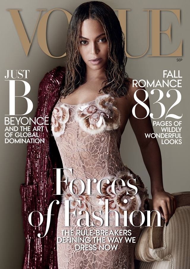 Beyonc&eacute; @ Vogue US September 2015