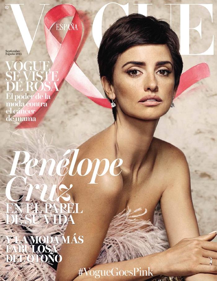 Pen&eacute;lope Cruz @ Vogue Espa&ntilde;a September 2015
