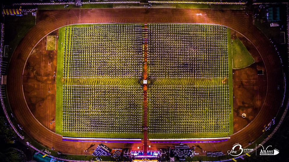 ภาพบรรยากาศพิธีอัญเชิญตราพระราชลัญจกรราชภัฏบุรีรัมย์