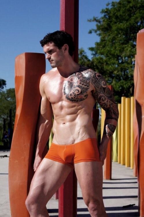 Hot men in their underwear