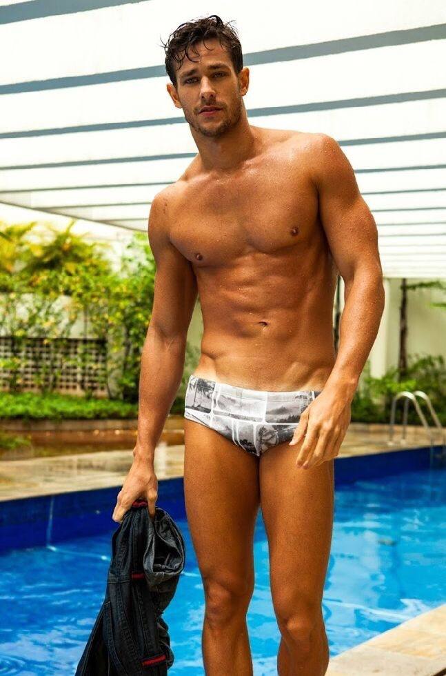 Hot men in their underwear