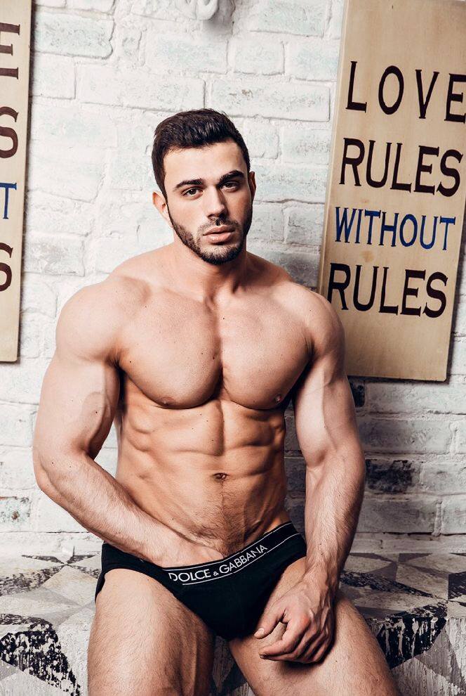Hot men in their underwear