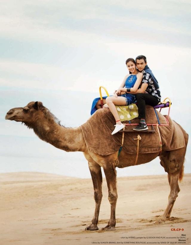 ฌอห์ณ จินดาโชติ & เอสเธอร์ สุปรีย์ลีลา @ HONEYMOON+TRAVEL vol.14 no.159 August 2015