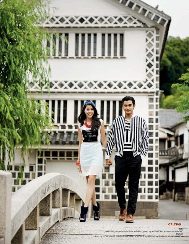 ฌอห์ณ จินดาโชติ & เอสเธอร์ สุปรีย์ลีลา @ HONEYMOON+TRAVEL vol.14 no.159 August 2015