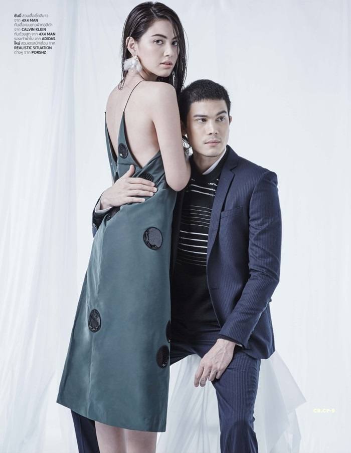 ใหม่-ดาวิกา โฮร์เน่ & ซันนี่ สุวรรณเมธานนท์ @ HAMBURGER vol.13 no.206 August 2015