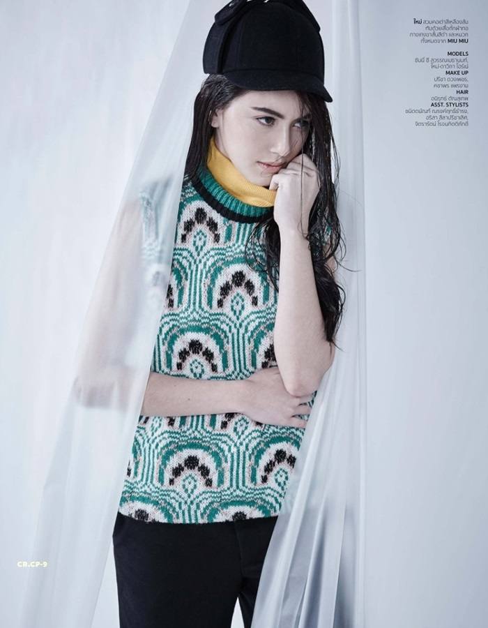 ใหม่-ดาวิกา โฮร์เน่ & ซันนี่ สุวรรณเมธานนท์ @ HAMBURGER vol.13 no.206 August 2015
