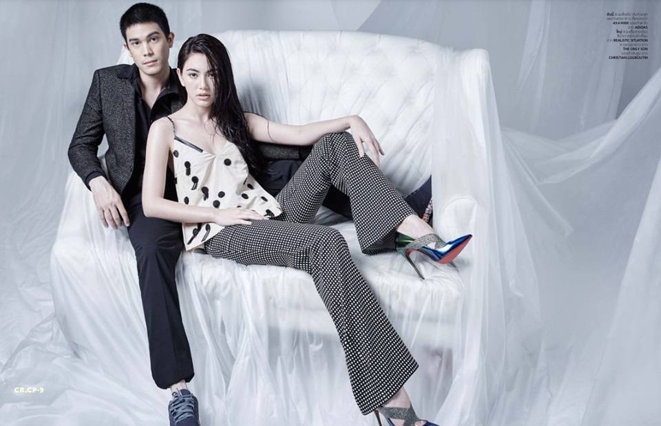 ใหม่-ดาวิกา โฮร์เน่ & ซันนี่ สุวรรณเมธานนท์ @ HAMBURGER vol.13 no.206 August 2015