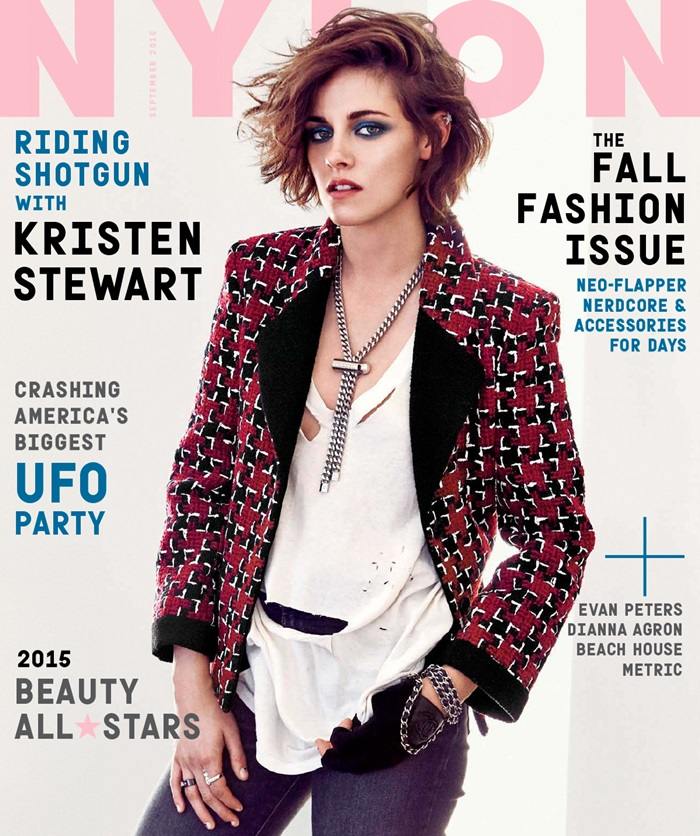 Kristen Stewart @ Nylon September 2015