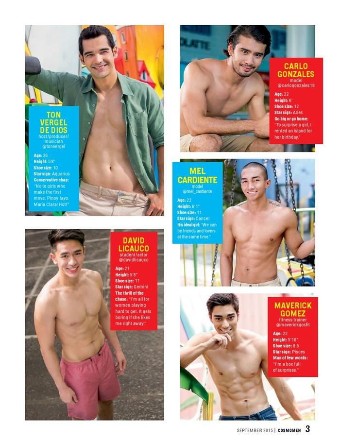 Daniel Matsunaga &....@ Cosmo Men Philippines September 2015